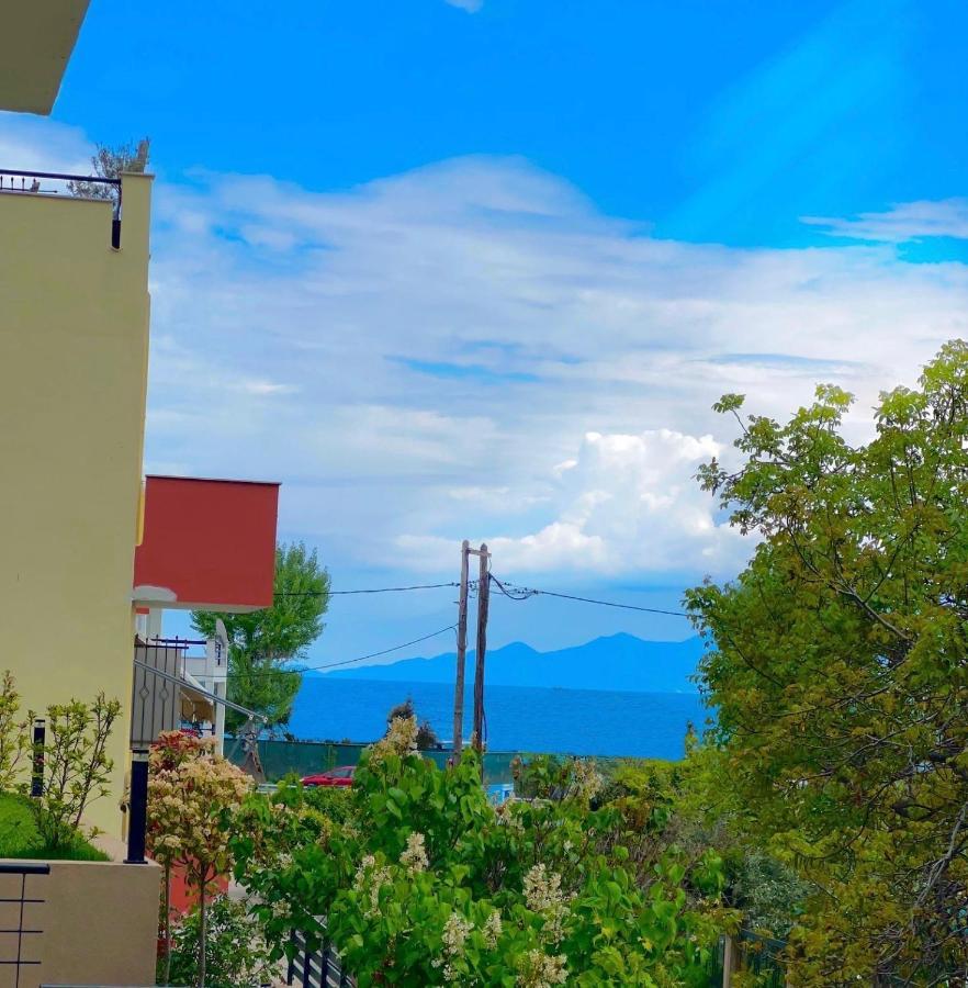 Kalamitsa Apartment By The Beach Кавала Экстерьер фото